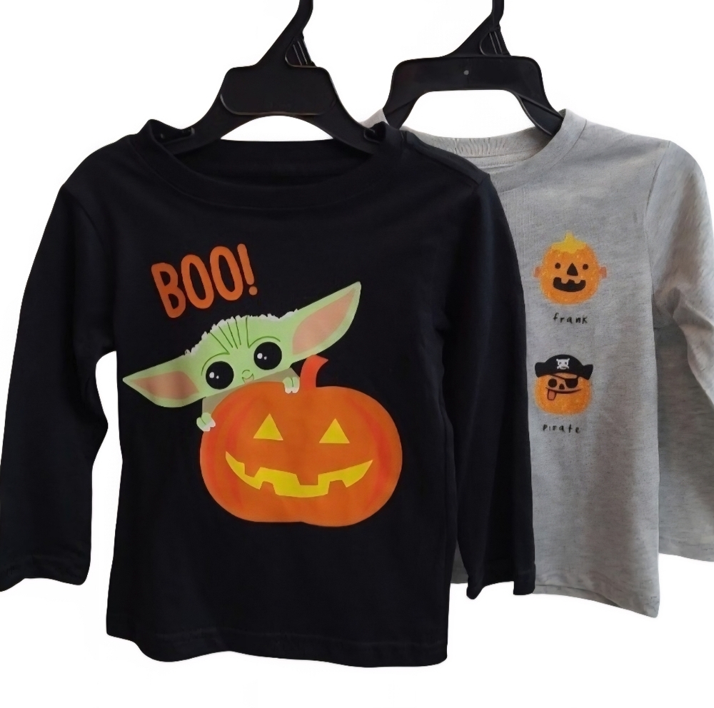 Halloween Baby Yoda T-shirt (2T)